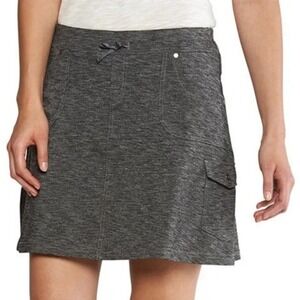 Kuhl Mova Skort Skirt Heather Gray Cargo Pocket Womens Sz Medium M Outdoors C